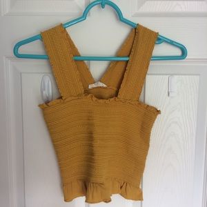 L.A. Hearts (Pacsun) Yellow Tube Tanktop